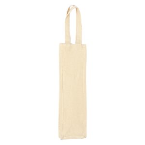 Bolsa Botella Vino 100% Algodón Canvas