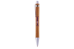 BolÍgrafo De BambÚ "nagano Pen" Tinta Azul
