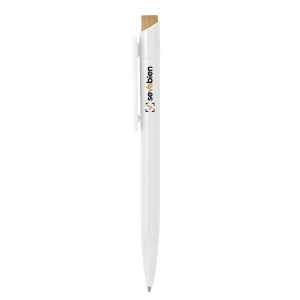 Bolígrafo "oblik" - Blanco